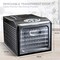 Ivation, Plastic Tray Food Dehydrator For Snacks, Herbs, Fruit & Beef Jerky